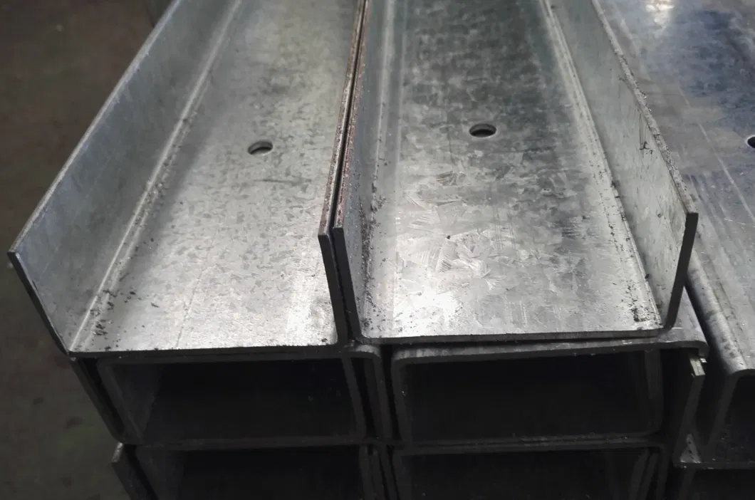 Galvanized C Purlins Section with Punched