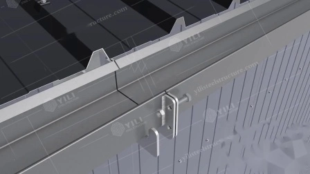 Bâtiment à ossature/atelier/entrepôt de structure métallique de construction d'hôpital